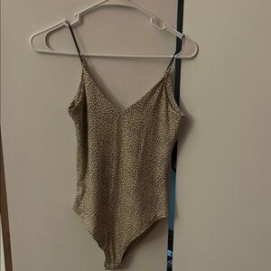 Leopard Print Bodysuit